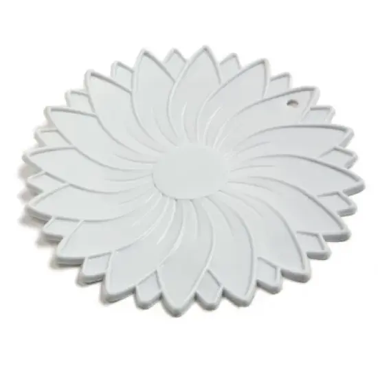 Norpro 6" Easy Grip Non-Slip Rubber Jar Lid Gripper Opener - Daisy Shape image {2}