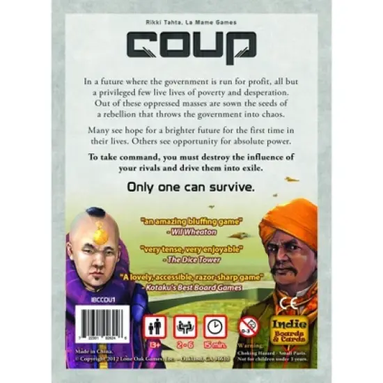 Coup Board Game image {2}
