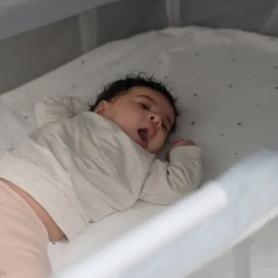 Ingenuity Dream Retreat 3-in-1 Portable Bassinet, Playard and Light Blocking Shade, 0-36 Months - Neutral image {8}