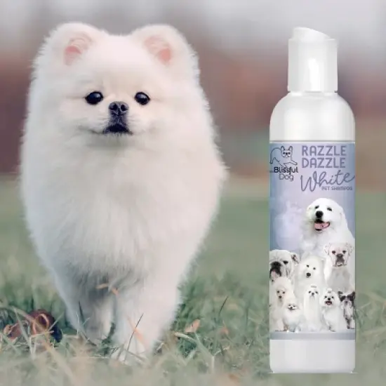 The Blissful Dog Razzle Dazzle White Dog Shampoo image {10}