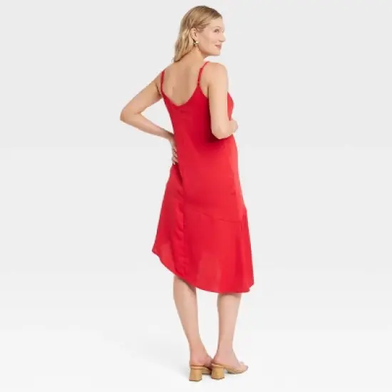 Slip Midi Maternity Dress - Isabel Maternity by Ingrid & Isabel&trade; image {1}