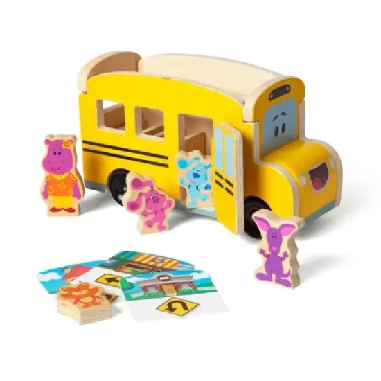 Melissa & Doug Blues Clues & You! Wooden School Bus image {3}