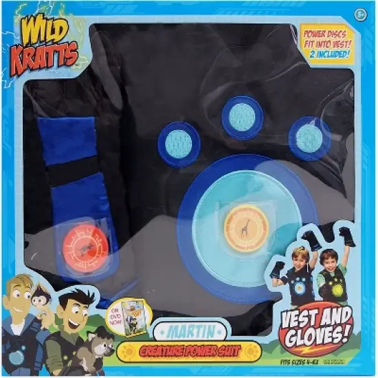 Jazwares Wild Kratts Creature Power Suit - Martin, 4-6x image {1}