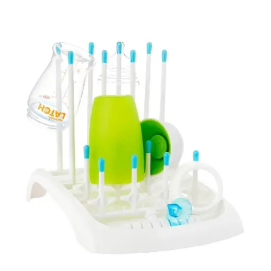 Munchkin Fold Cup and Bottle Drying Rack - White image {6}