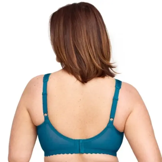 Glamorise Womens MagicLift Original Support Wirefree Bra 1000 Dark Teal image {1}