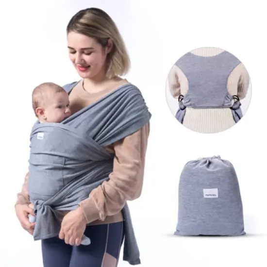 Momcozy Baby Wrap Carrier image {7}