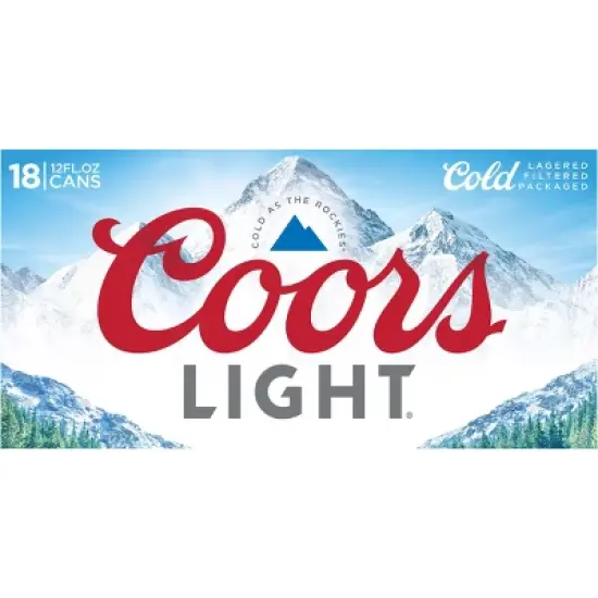 Coors Light Beer - 18pk/12 fl oz Cans image {7}