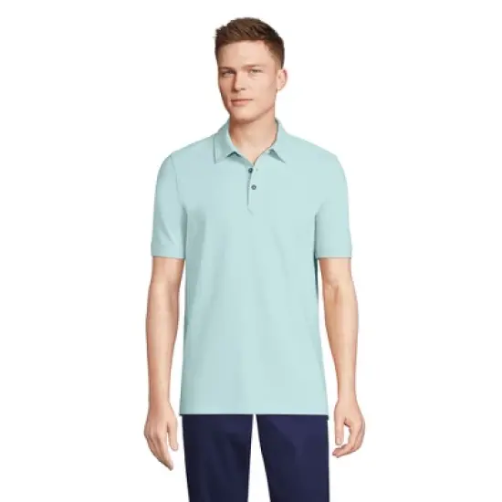 Lands' End Men's CoolMax Mesh Short Sleeve Polo Shirt image {7}
