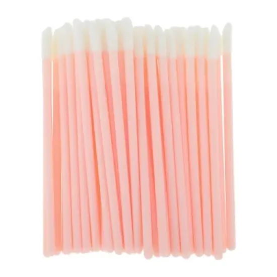 Unique Bargains Disposable Solid Rod Lip Brush Light 50 Pcs image {5}