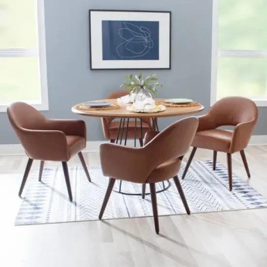 Serena Round Dining Table Natural - Powell image {7}
