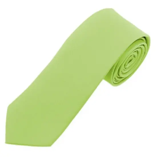 Men's Solid Color 2.75 Inch Wide And 57 Inch Long Slim Neckties image {36}