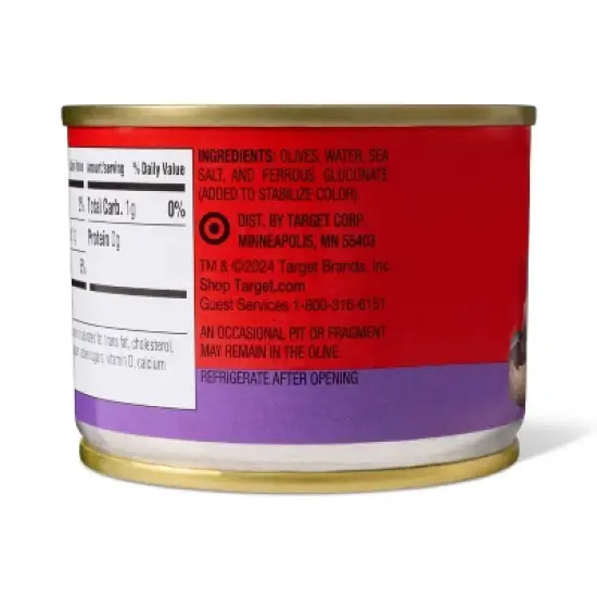 Chopped Black Ripe Olives - 4.25oz - Market Pantry&trade; image {3}