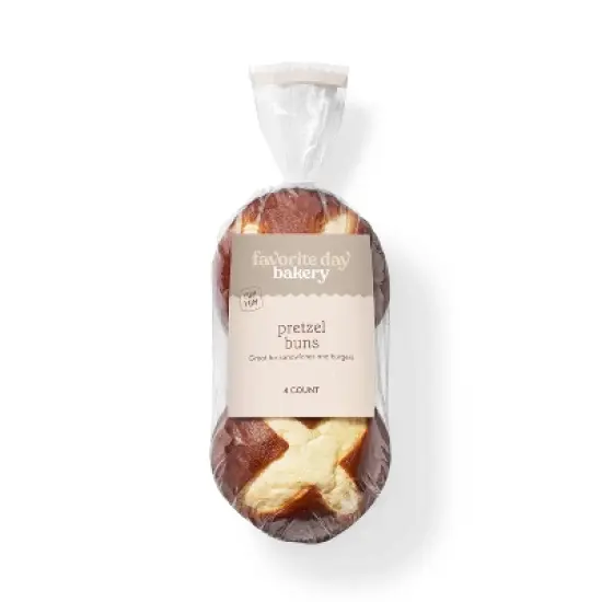 Pretzel Buns - 15.2oz/4ct - Favorite Day&trade; image {3}