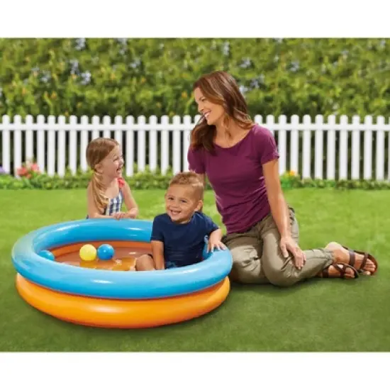 Kidoozie B-Active  Splash n Play Ball Pit, 34" Pool, 50 Balls, Suitable for Ages 2 Years and Up image {6}
