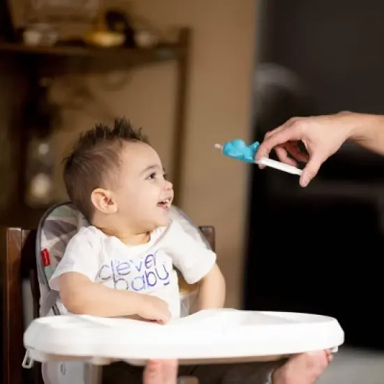 The Clever Baby Jet Medicine Dispenser and Teether - 2pc image {8}