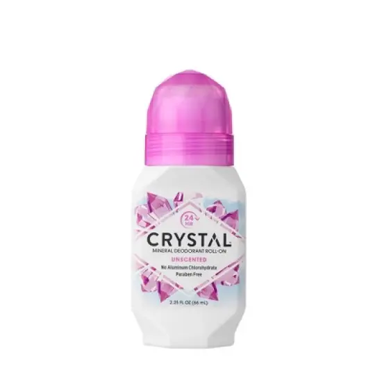 Crystal 24hr Roll-On Deodorant - Unscented 2.25 fl oz image {6}