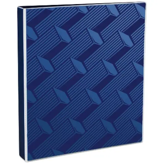 Avery Dual Effect Heavy-Duty 3 Ring Binder, 1 Inch Slant Rings, Navy Blue Binder (03220) image {9}