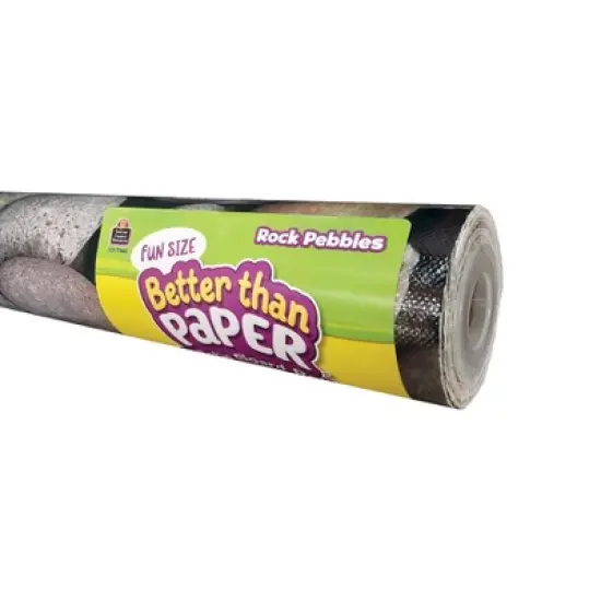 Teacher Created Resources&reg; Fun Size Better Than Paper&reg; Bulletin Board Roll, 18" x 12', Rock Pebbles image {3}