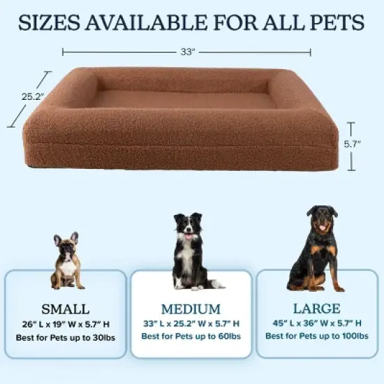 PETMAKER Dog Bed with Bolster image {5}