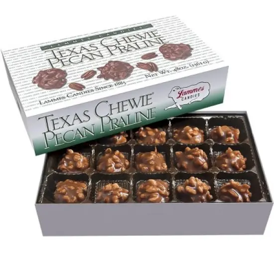 Lammes Candies Texas Chewie Pecan Pralines 15 Pieces image {10}