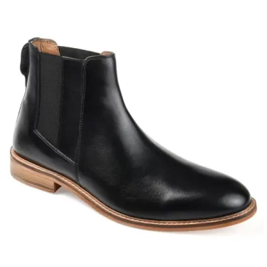 Thomas & Vine Corbin Wide Width Plain Toe Chelsea Boot image {9}