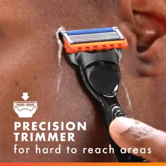 Gillette Fusion5 Power Razor for Men - 1 Gillette Power Razor Handle + 2 Blade Refills image {6}
