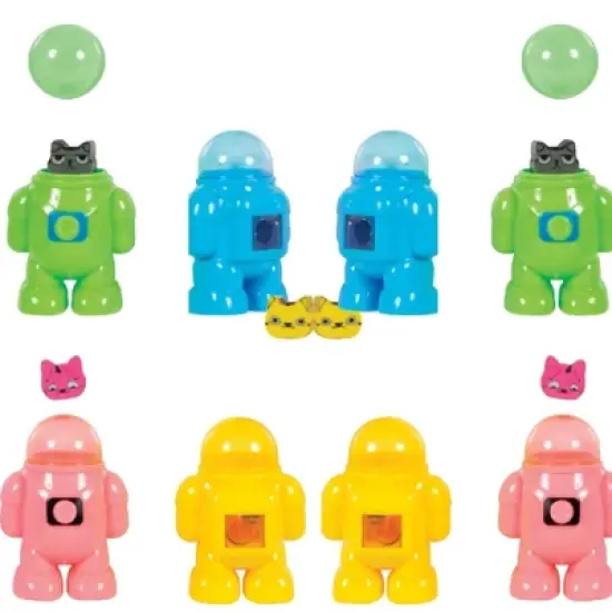 Blast Off with Erasing Fun! Major Tom Cat Sharpener & Eraser Combos (8 Pack) image {2}
