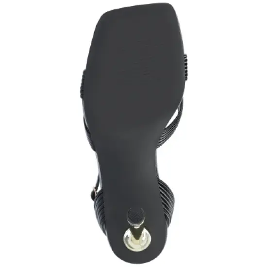 Journee Collection Womens Annett Tru Comfort Foam Mid Heel Open Toe Pumps image {4}