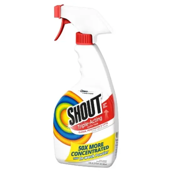 Shout Triple-Acting Stain Remover Spray - 22 fl oz image {9}