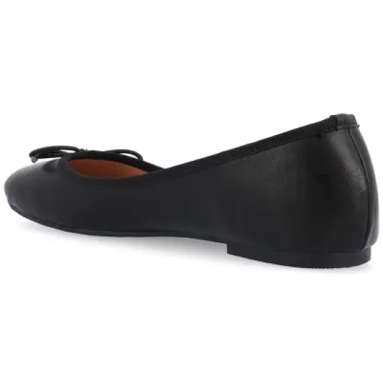 Journee Collection Womens Vika Slip On Round Toe Ballet Flats image {6}