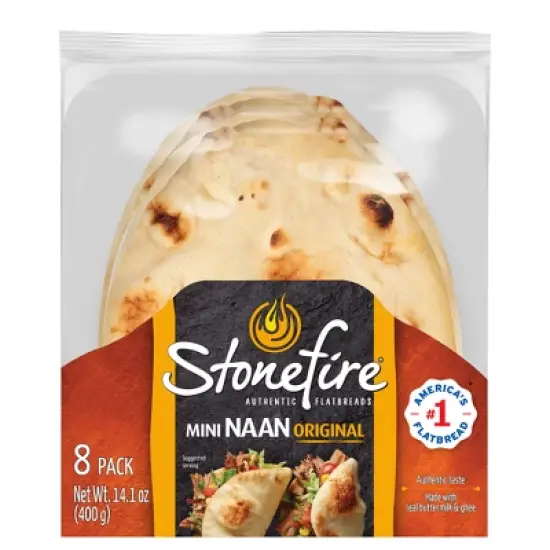 Stonefire Original Mini Naan - 8ct image {9}