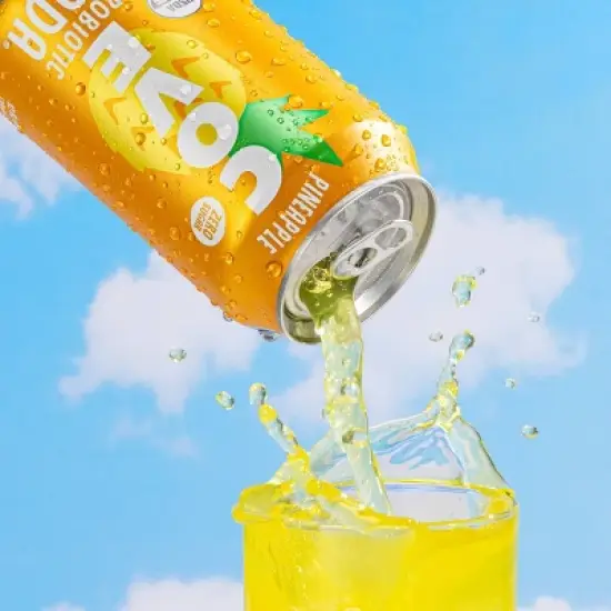 Cove Pineapple Cola Soda - 12 fl oz Can image {3}