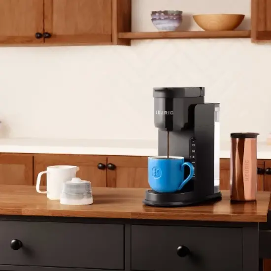 Keurig K-Express Coffee Maker - Black: Single Serve, K-Cup Compatible, 42 oz Reservoir, Auto Shut-Off, Fits Travel Mug image {9}