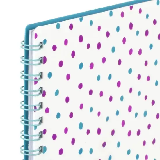 Mead Large 2025-2026 Monthly Color Pop White with Dots image {4}