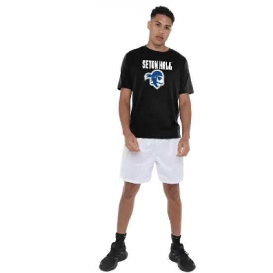 Men's Campus Lab Seton Hall University Men's Sport Active T-Shirt Primary Logo image {2}