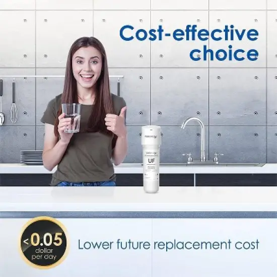 Waterdrop 10UAW-UF Ultra Filtration Under Sink Water Filter for Ba&ccedil;tёria Reduction, Reduces Lead, Extra Replacement Filter image {7}