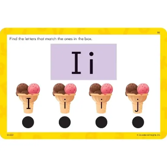 Educational Insights Hot Dots Jr. The Alphabet Card Set image {3}