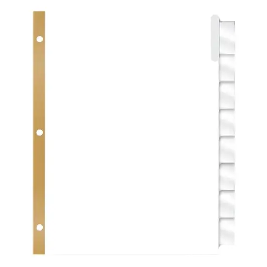 Avery Insertable Big Tab Dividers 8-Tab Letter 11124 image {7}