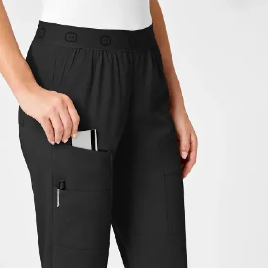 Wink PRO Women's Slim Cargo Jogger Scrub Pant image {5}