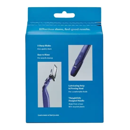 Harry's Men's Disposable 3-Blade Razors - 4ct image {1}