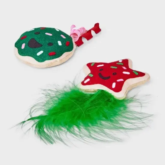 Jolly Cookies Cat Plush Toy Set - 2pcs - Boots & Barkley&trade; image {2}