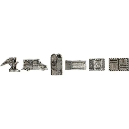 USAopoly U.S. Stamps Monopoly Board Game image {2}