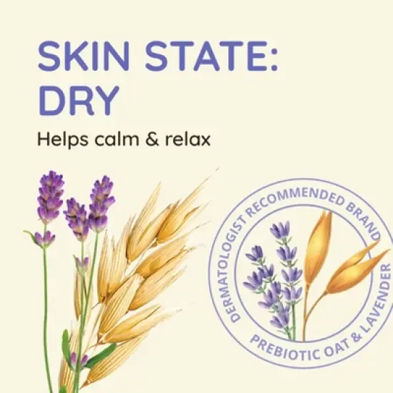 Aveeno Stress Relief Exfoliating Body Scrub - Lavender - 8oz image {3}