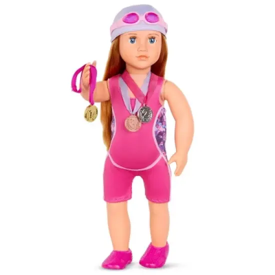 Our Generation Posable 18" Swimmer Doll - Maya image {2}