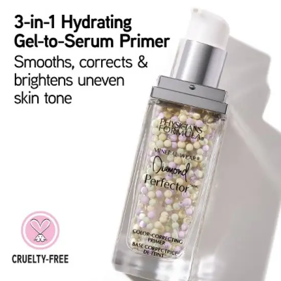 Physicians Formula Mineral Wear Diamond Perfector Color Correcting Primer - 1 fl oz image {5}