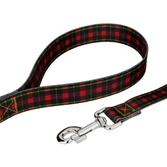 Country Brook Petz Premium Buffalo Plaid Dog Collar and Leash image {5}
