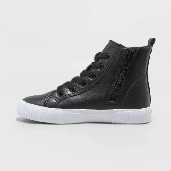 Boys' Glenn High-Top Sneakers - Cat & Jack&trade; Black image {1}