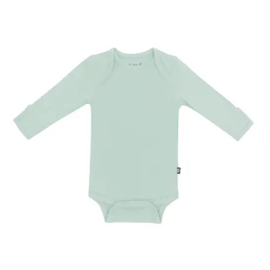 2-Pack Long Sleeve Bodysuit in Oat and Sage image {4}