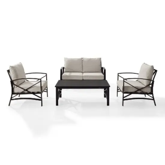 4pc Kaplan Outdoor Seating Set - Crosley image {1}