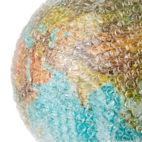 UBMOVE 30-Feet Roll of Green Bubble Small 3/16" Wrap 12" Wide image {10}